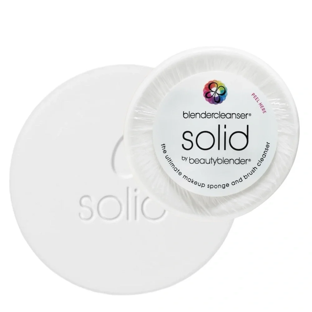 4/$30 Sale💫Blendercleanser Solid Original Makeup Sponge Cleanser Mini Size-White